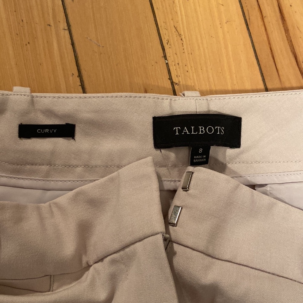 Talbots Beige Pants - Picture 3 of 4